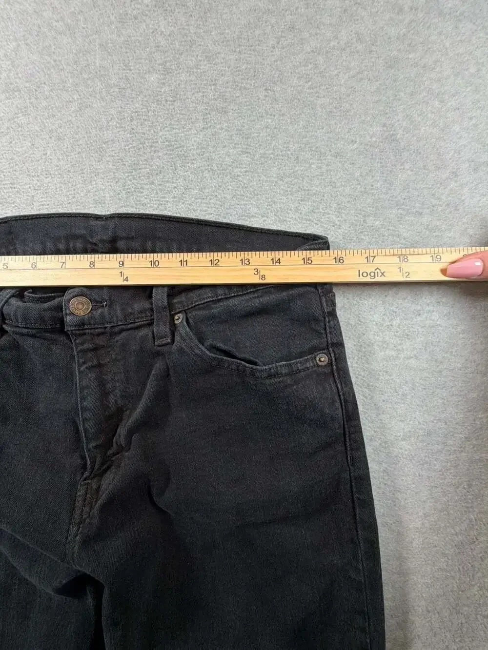 Levi's 511 Slim Fit Black Denim Jeans